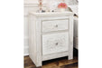 Paxberry Whitewash Nightstand - B181-92 - Lara Furniture