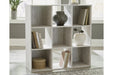 Paxberry Whitewash Nine Cube Organizer - EA1811-3X3 - Lara Furniture