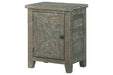 Pierston Gray Accent Cabinet - A4000383 - Lara Furniture