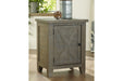 Pierston Gray Accent Cabinet - A4000383 - Lara Furniture