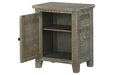 Pierston Gray Accent Cabinet - A4000383 - Lara Furniture