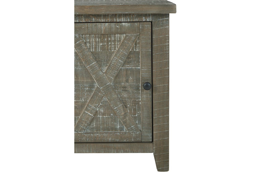 Pierston Gray Accent Cabinet - A4000383 - Lara Furniture