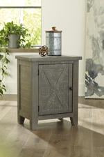 Pierston Gray Accent Cabinet - A4000383 - Lara Furniture