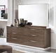 Platinum Drop Bedroom Silver Birch Set - Lara Furniture