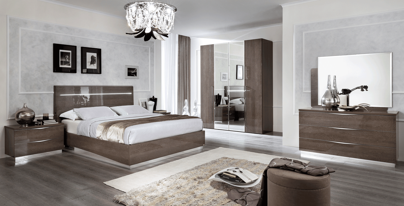 Platinum Legno Bedroom Silver Birch Set - Lara Furniture