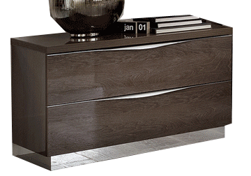 Platinum Legno Nightstand Silver Birch - i26150 - Lara Furniture