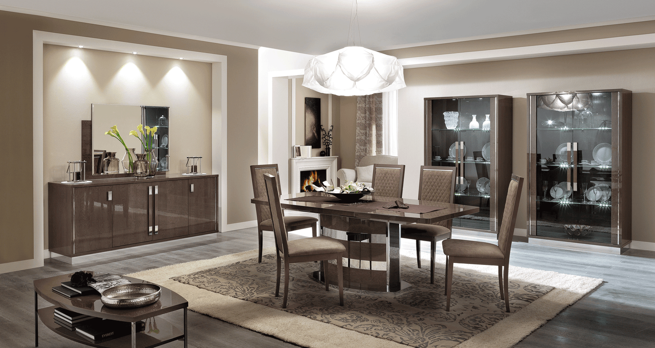 Platinum Slim Dining Set - Lara Furniture