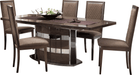 Platinum Slim Dining Set - Lara Furniture