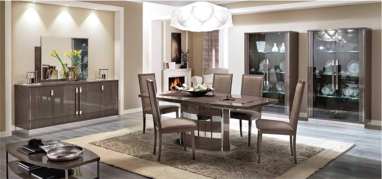 Platinum Slim Dining Set - Lara Furniture