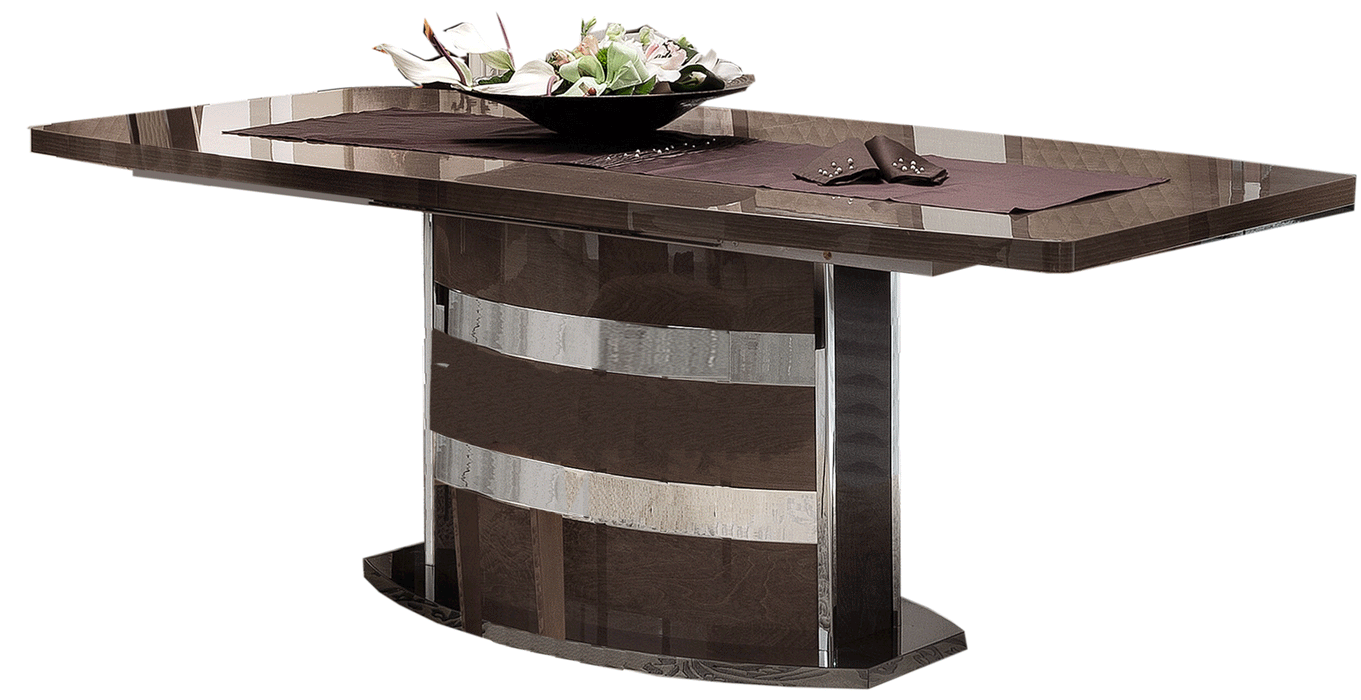 Platinum Slim Dining Table - i27820 - Lara Furniture