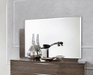 Platinum/Tekno Mirror For Dresser - i37867 - Lara Furniture