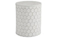 Polly White Stool - A3000013 - Lara Furniture