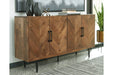 Prattville Brown Accent Cabinet - A4000308 - Lara Furniture