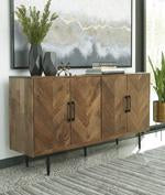 Prattville Brown Accent Cabinet - A4000308 - Lara Furniture