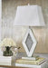 Prunella Silver Finish Table Lamp - L429034 - Lara Furniture