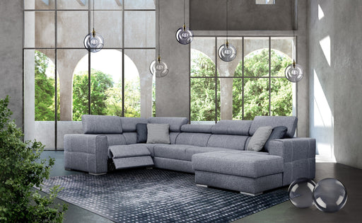 Quartz Sectional Right W/Electric Recliner And Bed - i31017 - Lara Furniture