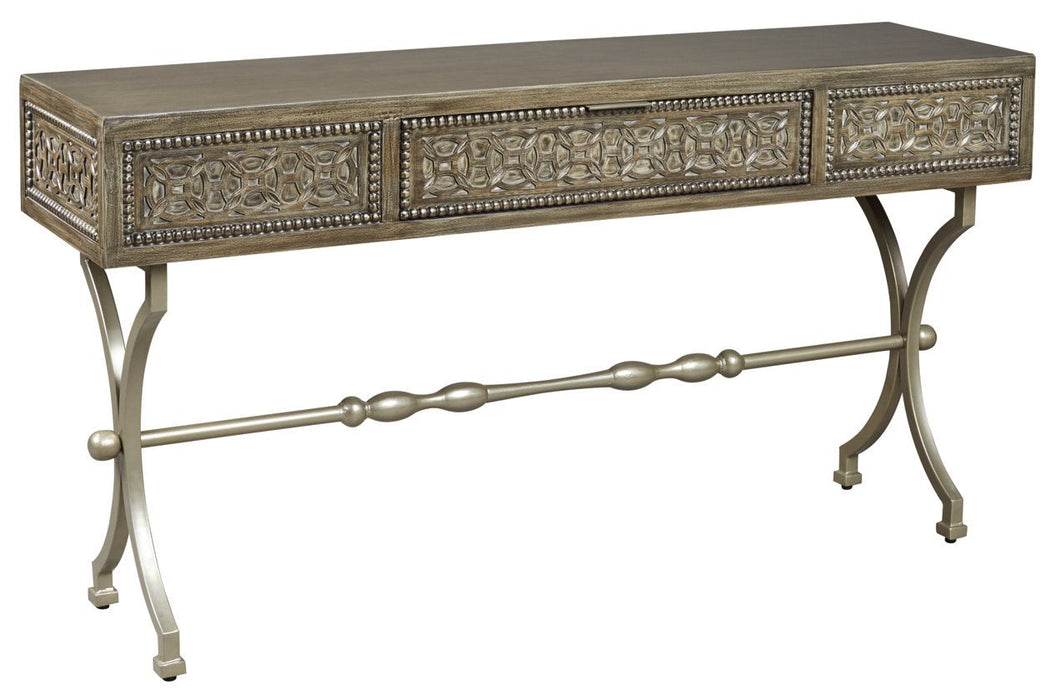 Quinnland Antique Black Sofa/Console Table - A4000077 - Lara Furniture