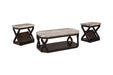 Radilyn Grayish Brown Table (Set of 3) - T568-13 - Lara Furniture