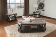 Radilyn Grayish Brown Table (Set of 3) - T568-13 - Lara Furniture