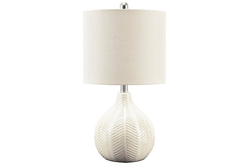 Rainermen Off White Table Lamp - L180024 - Lara Furniture