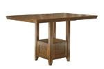 Ralene Medium Brown Counter Height Dining Extension Table - D594-42 - Lara Furniture