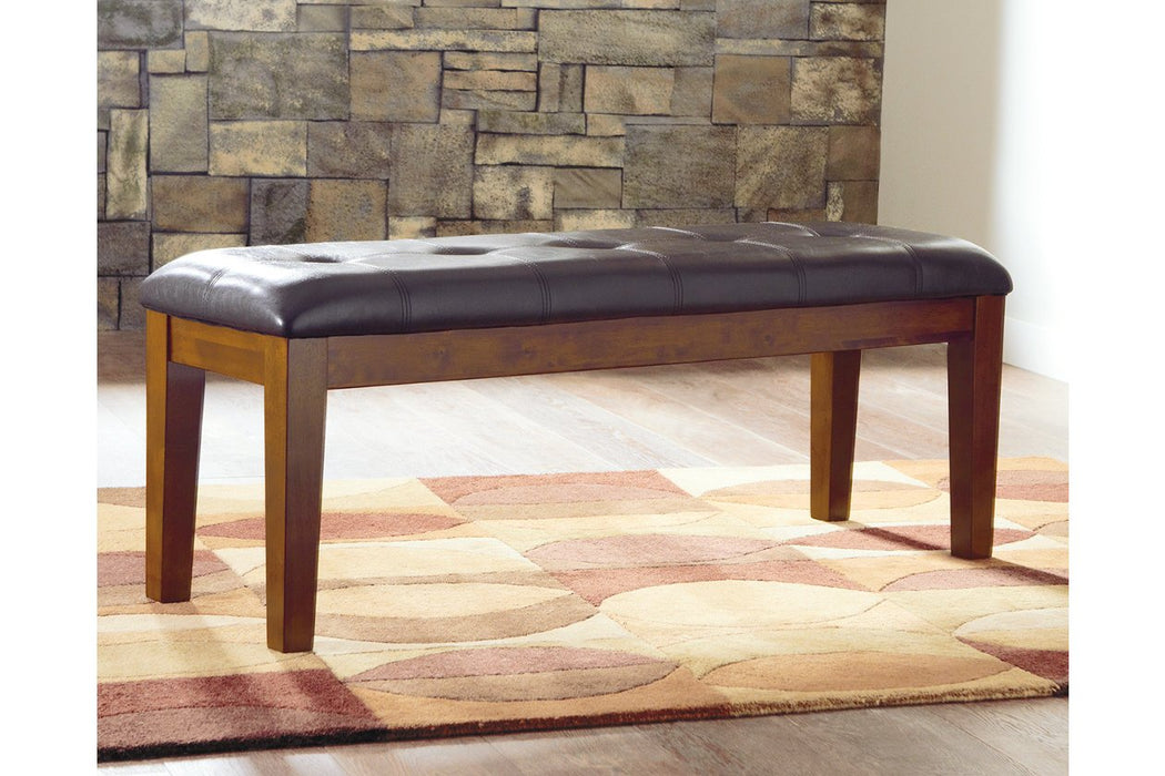 Ralene Medium Brown Dining Bench - D594-00 - Lara Furniture