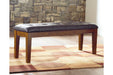 Ralene Medium Brown Dining Bench - D594-00 - Lara Furniture