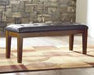 Ralene Medium Brown Dining Bench - D594-00 - Lara Furniture