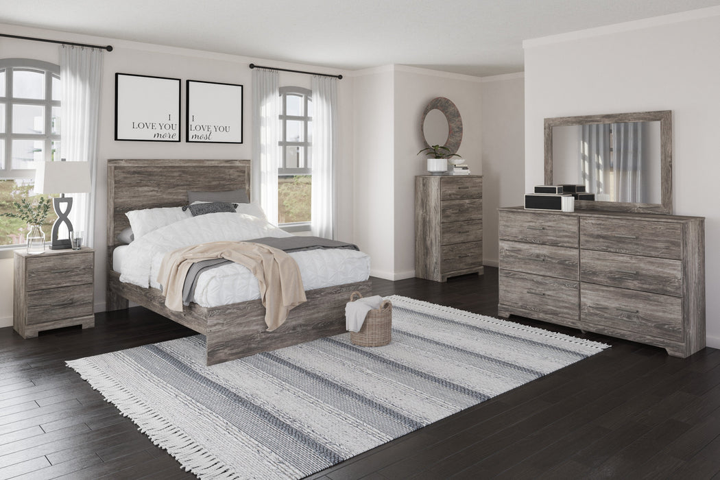 Ralinksi Gray  Full Panel Bed - Lara Furniture