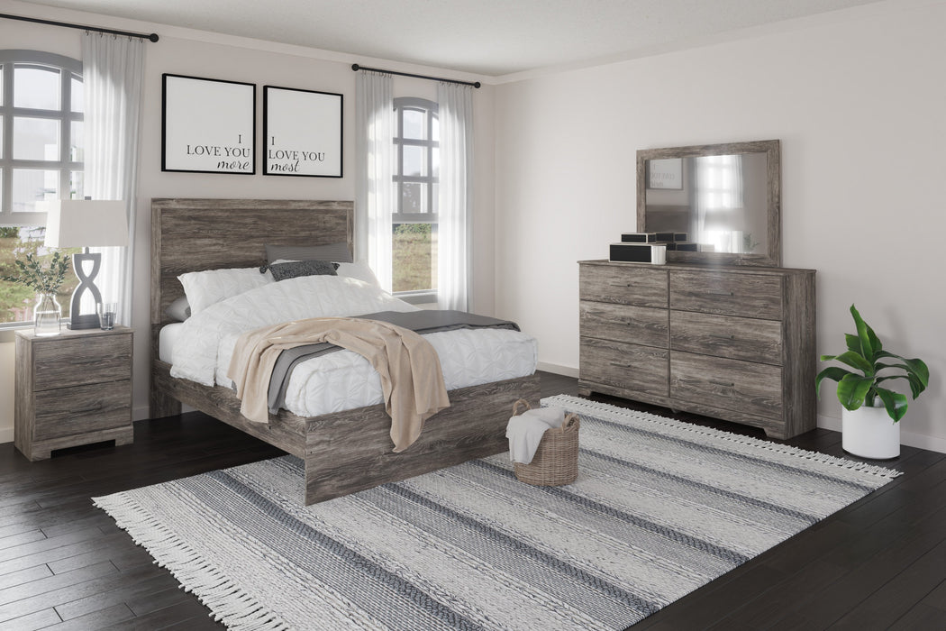 Ralinksi Gray  Full Panel Bed - Lara Furniture