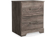 Ralinksi Gray Nightstand - B2587-92 - Lara Furniture