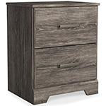 Ralinksi Gray Nightstand - B2587-92 - Lara Furniture