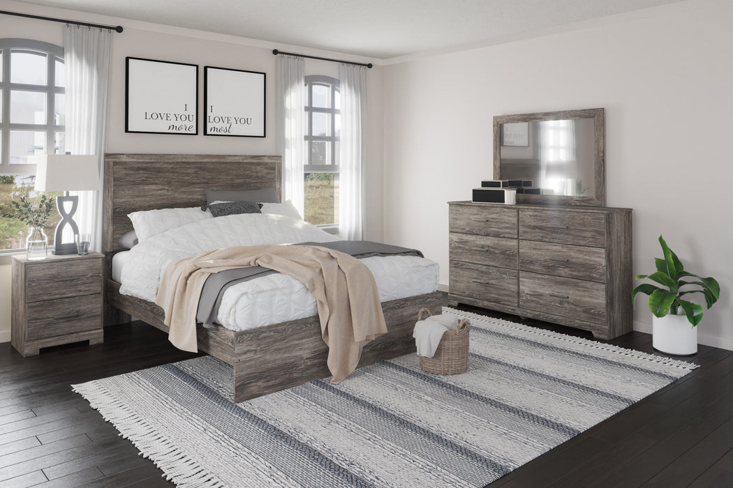 Ralinksi Gray  Panel Bedroom Set - Lara Furniture