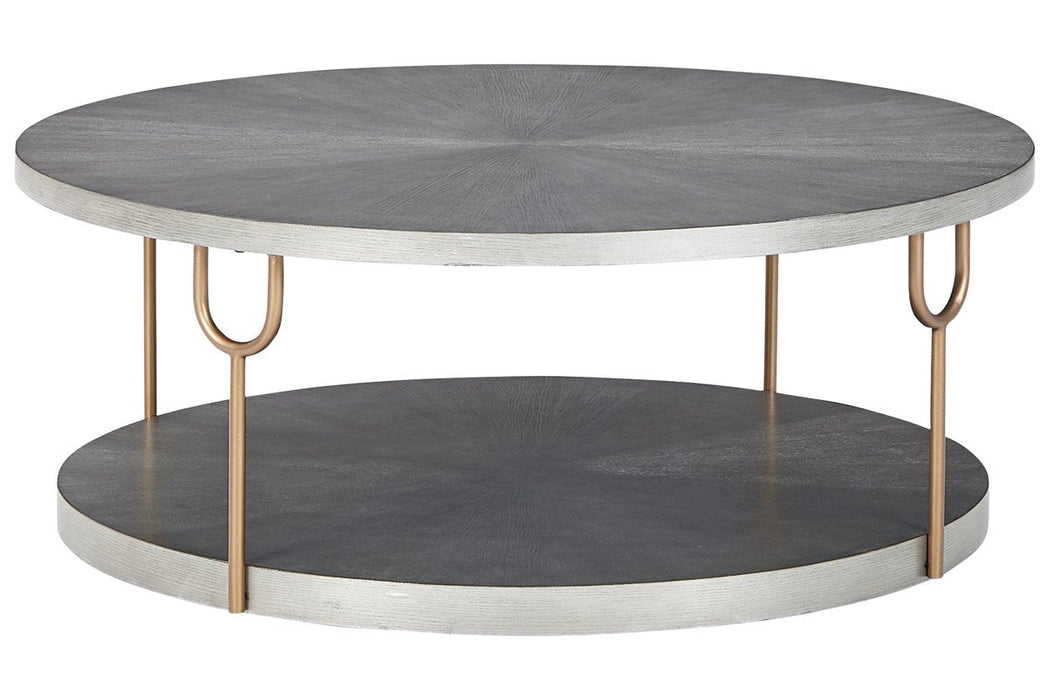 Ranoka Platinum Coffee Table - T178-8 - Lara Furniture