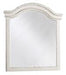 Realyn Chipped White Bedroom Mirror - B743-26 - Lara Furniture