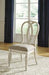 Realyn Chipped White Dining Chair (Set of 2) - D743-02 - Lara Furniture