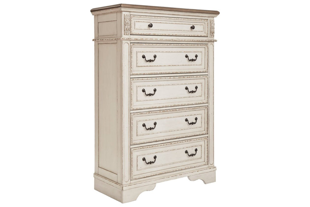 Realyn Two-tone Chest of Drawers - B743-46 - Lara Furniture