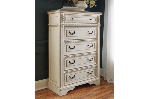 Realyn Two-tone Chest of Drawers - B743-46 - Lara Furniture