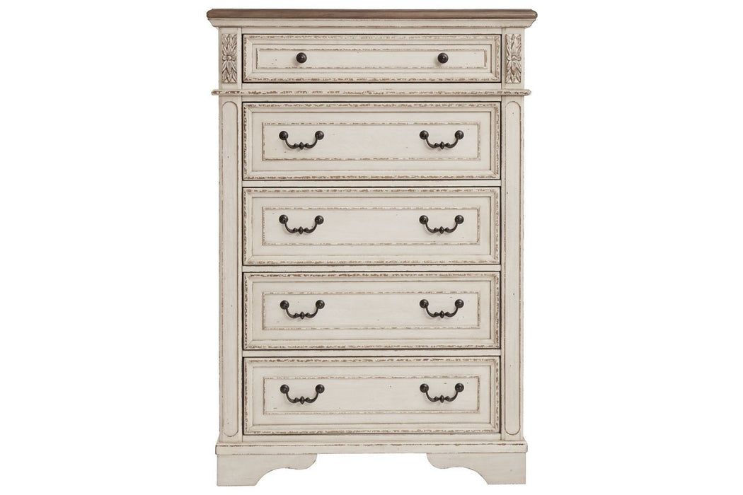 Realyn Two-tone Chest of Drawers - B743-46 - Lara Furniture