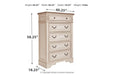 Realyn Two-tone Chest of Drawers - B743-46 - Lara Furniture