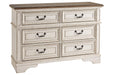 Realyn Two-tone Dresser - B743-21 - Lara Furniture