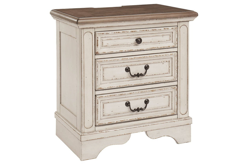 Realyn Two-tone Nightstand - B743-93 - Lara Furniture