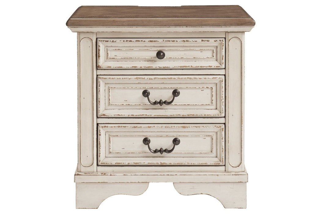 Realyn Two-tone Nightstand - B743-93 - Lara Furniture