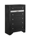 Regata Black Chest - B4670-4 - Lara Furniture