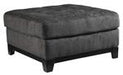 Reidshire Steel Oversized Accent Ottoman - 6762208 - Lara Furniture