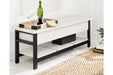 Rhyson White Storage Bench - A3000312 - Lara Furniture