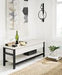 Rhyson White Storage Bench - A3000312 - Lara Furniture