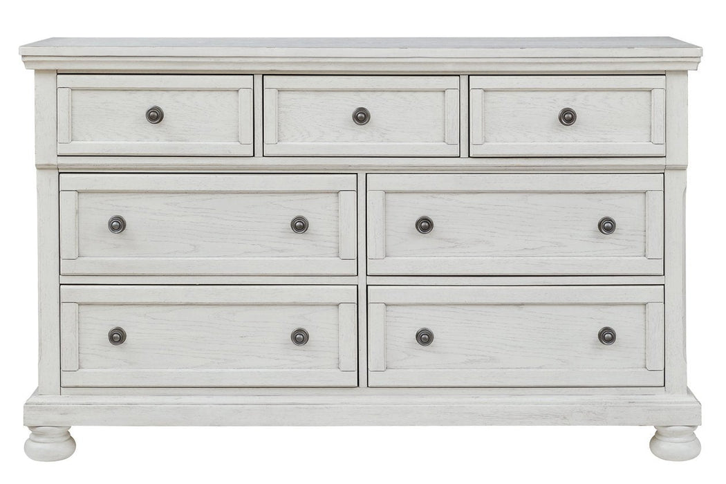 Robbinsdale Antique White Dresser - B742-31 - Lara Furniture