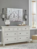 Robbinsdale Antique White Dresser - B742-31 - Lara Furniture