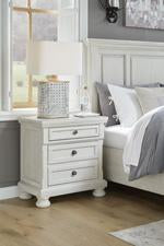 Robbinsdale Antique White Nightstand - B742-92 - Lara Furniture